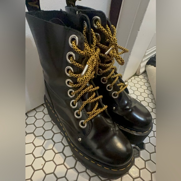 Jaddon Max Dr Martens platform zip-up boots - Picture 4 of 7